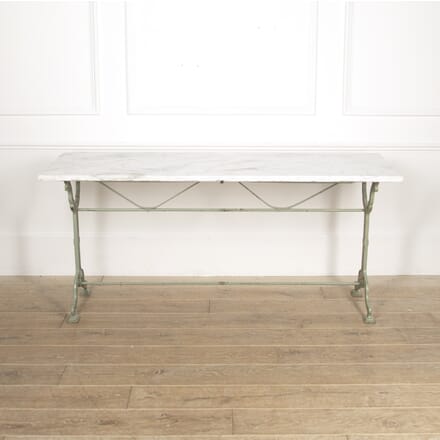 Long Marble Top Bistro Table GA1516503