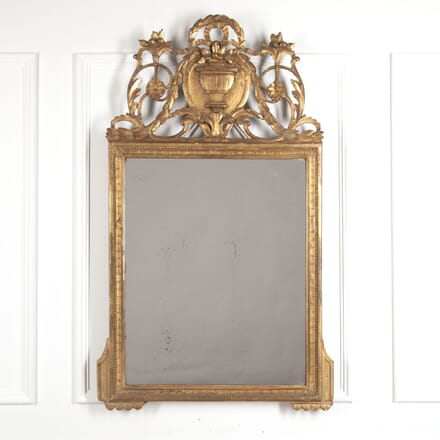 French Louis XV Giltwood Mirror MI2921753