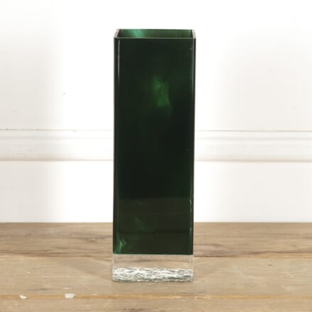 Green Marbled Lucite Vase DA3019294