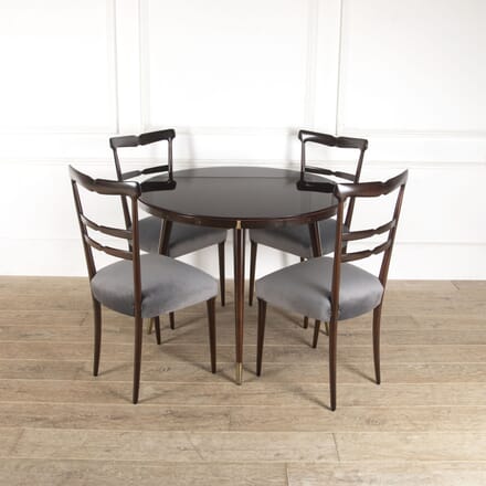 Mahogany Games Table and Chairs TD3013521