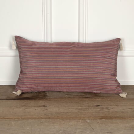 20th Century Mallorquin Bujosa Silk Cushion with Tassels RT9026541