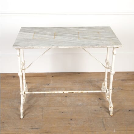19th Century French Marble Top Bistro Table CO7121190