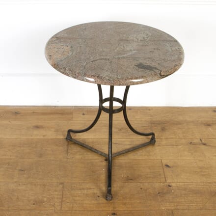 French Marble Top Bistro Table GA7117694