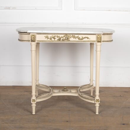 19th Century Marble Top Side Table CO2024230