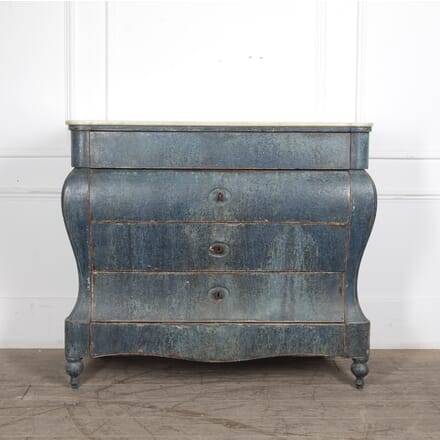19th Century Marble Topped Commode CC3022605