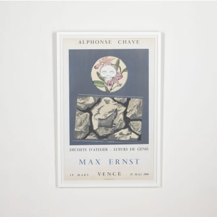 Max Ernst “Déchets d’Atelier” Signed Poster WD2933602