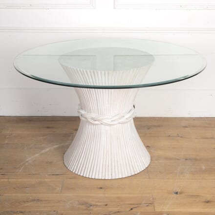 20th Century Bamboo Glass Centre Table TC7319683