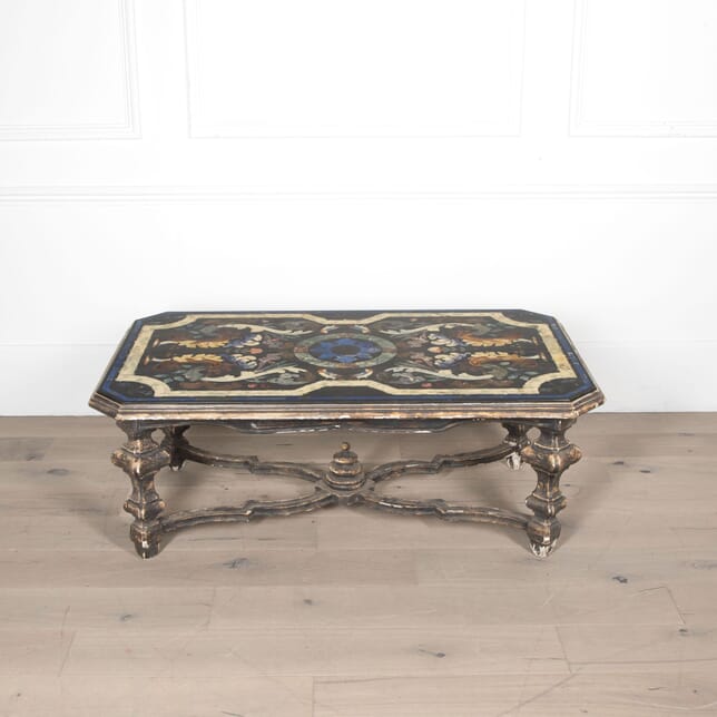 Mid 20th Century Coffee Table with Scagliola Top CT6532017