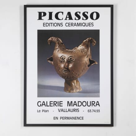 Mid 20th Century Pablo Picasso Madoura Gallery Poster WD2927082