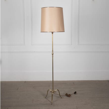 Mid-Century Brass Rise and Fall Floor Lamp LF3030802