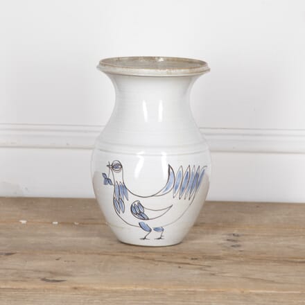 20th Century Hand Painted Ceramic Vase DA2924022