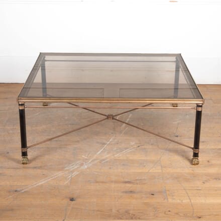 Mid-Century French Brass Coffee Table CT3733068