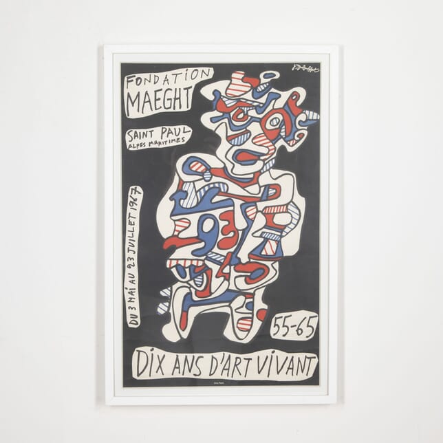 Mid-Century French Jean Dubuffet Poster WD2933601