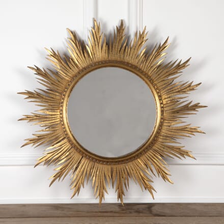 20th Century Giltwood Spanish Sun Mirror MI3426215