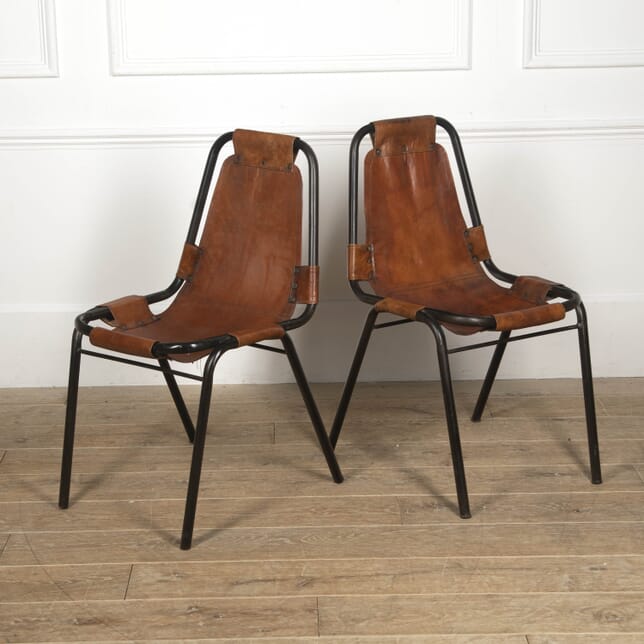 Mid Century Leather Chairs CH0116960