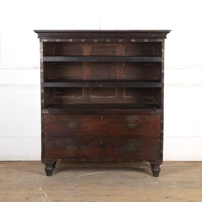 19th Century Military Chest with Shelving CB7325272