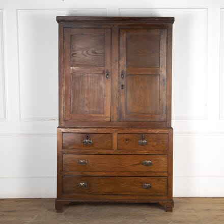 English Country House Elm Housekeepers Cupboard CU1824304