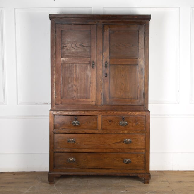 English Country House Elm Housekeepers Cupboard CU1824304