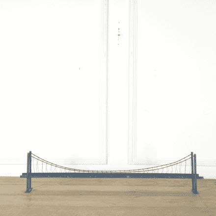 Model of Railway Suspension Bridge GA379521
