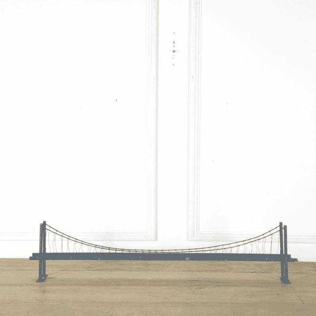 Model of Railway Suspension Bridge GA379521