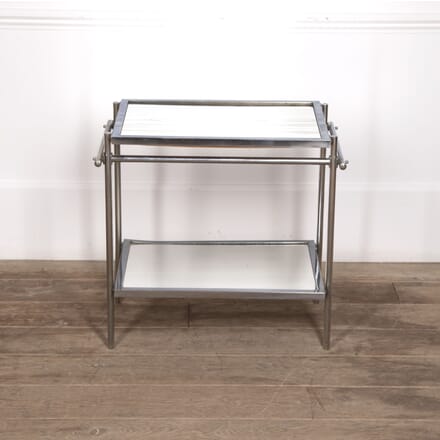 20th Century Chrome Two-Tier Mirrored Table CO2921775