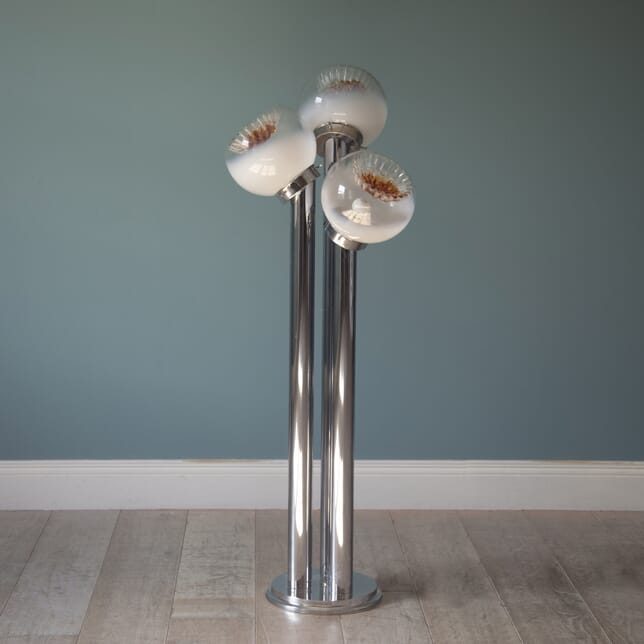 Murano Glass and Chrome Lamp by Carlo Nason LF8715384