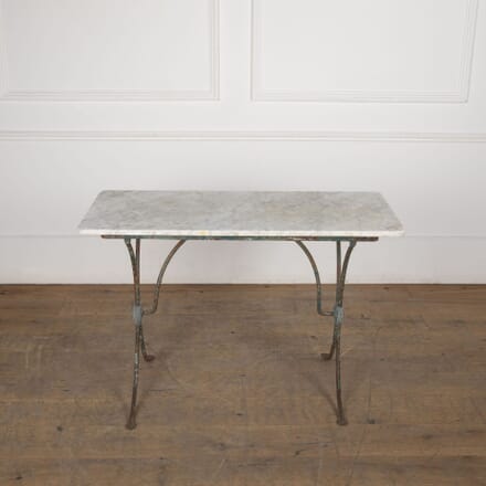 Neo Classical French Marble Top Bistro Table GA7133509