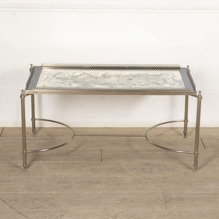 20th Century Neo Classical Style Mirrored Top Table CT3026089