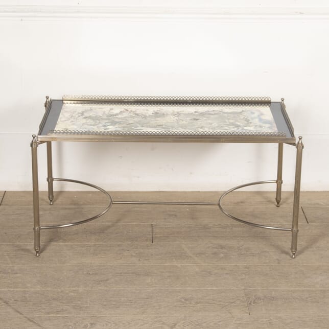 20th Century Neo Classical Style Mirrored Top Table CT3026089
