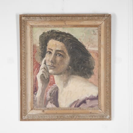 20th Century English Oil Portrait WD2523819