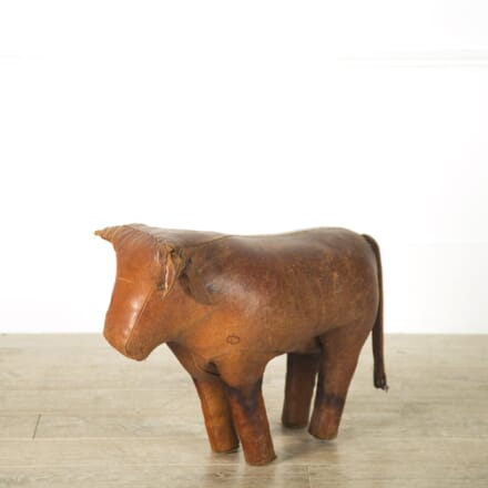 Omersa Leather Bull Foot Stool ST119196