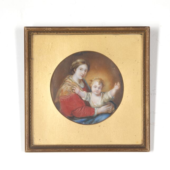 19th Century "Madonna and Child" Painting WD8823438