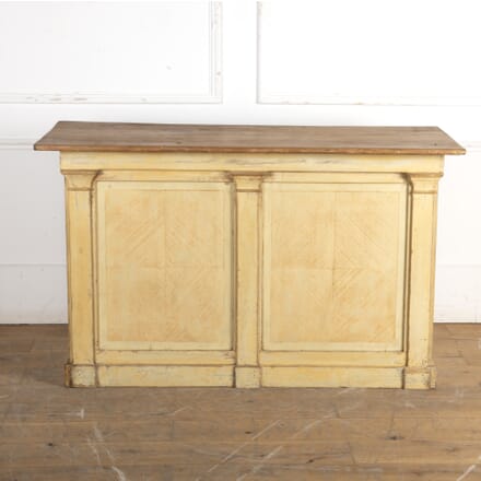 Original 19th Century Painted Shop Counter OF7325271