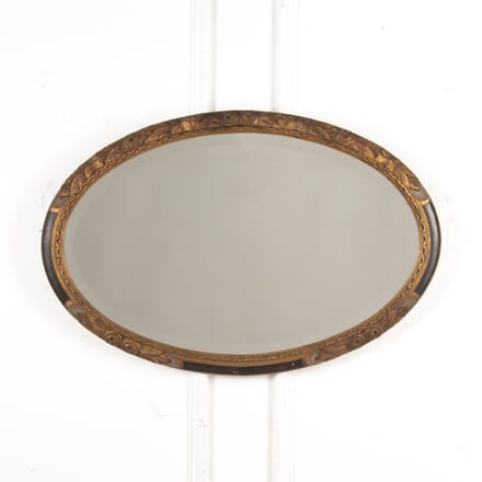Oval Art Deco Wall Mirror MI8519636