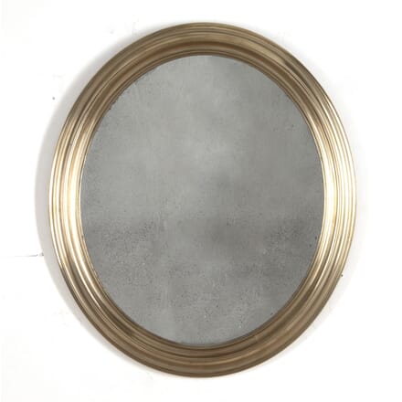 Oval Brass Bistro Mirror MI1519001