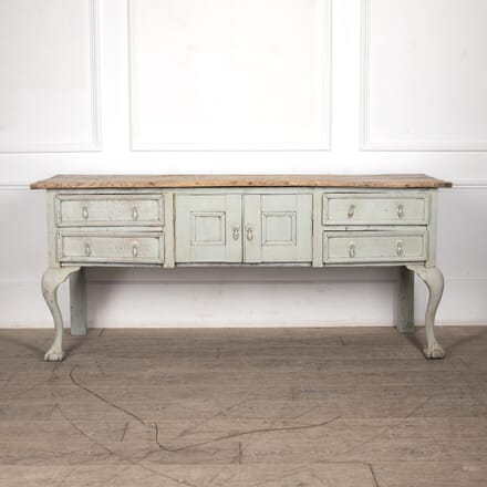 18th Century Painted Oak Dresser Base BU8426018