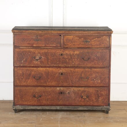 Swedish Painted Chest of Drawers CC2816389