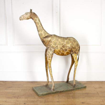 French Early 19th Century Tole Giraffe DA7117766