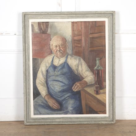 20th Century Painting of Man in Apron WD5525254