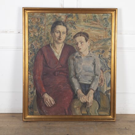 20th Century Painting of Mother and Child WD5525255