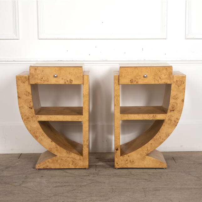 Pair of Art-Deco Style Mid Century Side Tables CO8821934