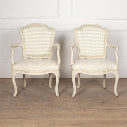Pair 18th Century French Armchairs by Sulpice Brizard CH9030398