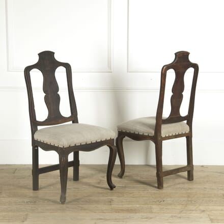 Pair of 18th Century Italian Side Chairs CH929388