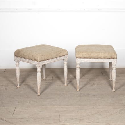 Pair of 18th Century Swedish Footstools ST6023925
