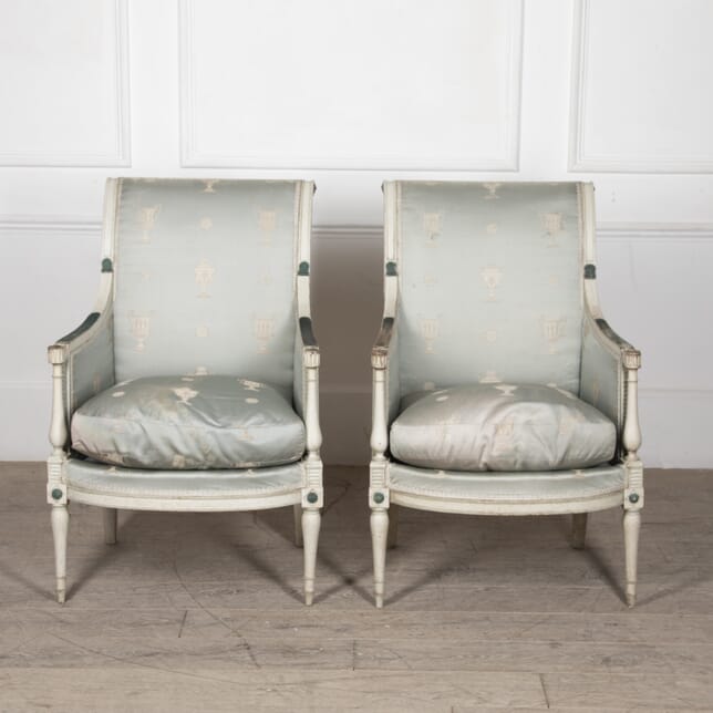 Pair of 18th Century French Directoire Chairs CH4128385