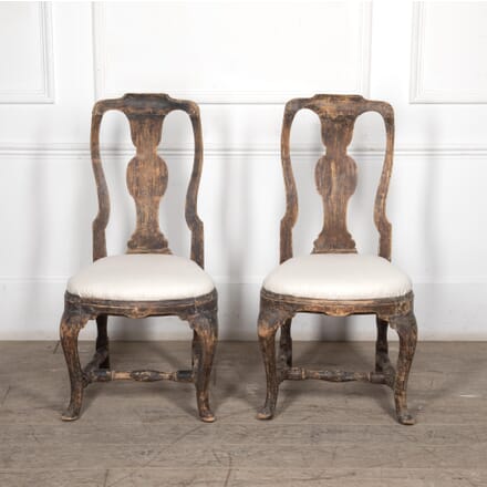 Pair of 18th Century Swedish Chairs CH6027336