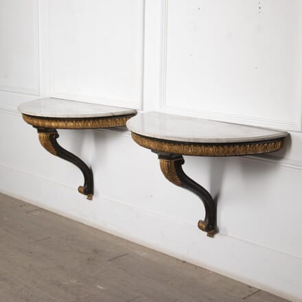 Pair of 18th Century Wall Mounted Console Tables CO5227346