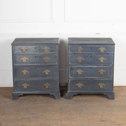 Pair of 19th Century English Mahogany Side Cabinets BU8533080
