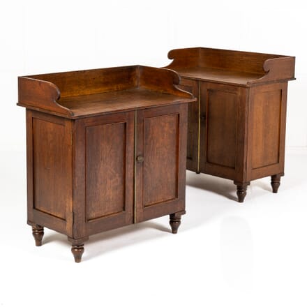 Pair of 19th Century English Oak Cabinets BU0627105