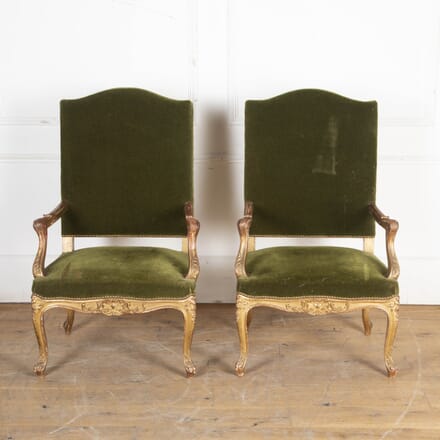 Pair of 19th Century French Armchairs CH4725370